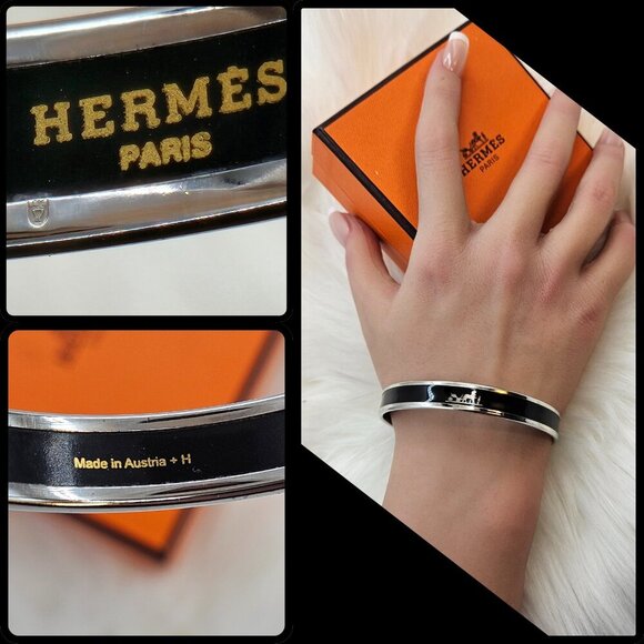 Hermès Calèche Bangle Bracelet - Picture 1 of 17
